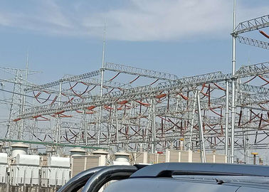 facile de haute résistance de structure de sous-station de transport de l'énergie 230KV à installer
