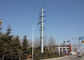 Hot Dip Galvanized Steel Tubular Tower ASTM A572 Grade 50 10 - 750kv Voltage