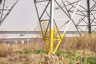 AWS D 1.1 Electrical Transmission Tower For High Voltage AC / DC Systems