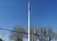 HDG Monopole Telecommunications Tower ASTM A 572 Grade 50 Steel Pole For Cell Phone Signal